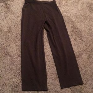 Dark brown dress pants
